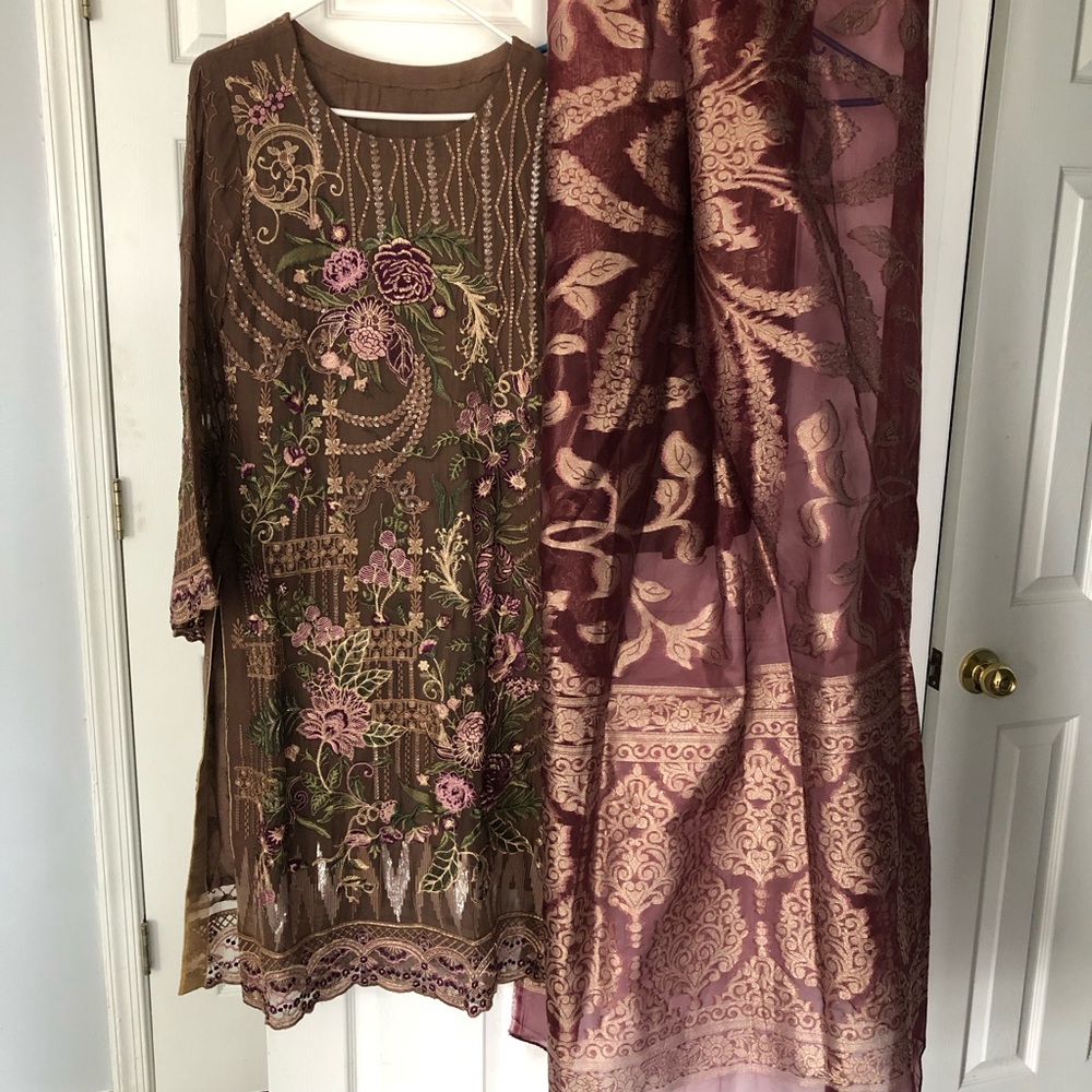 Designer Wear Shalwar Kameez Pakistani Indian Dre… - image 2